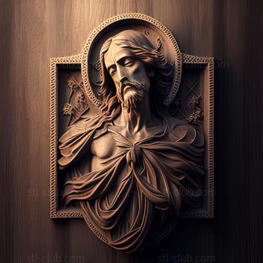 3D model st jesus (STL)